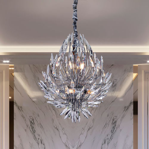 Lampadario in stile Art Nouveau - ALALA - K-LIGHTING - in metallo / in cristallo / da 12 lampadine