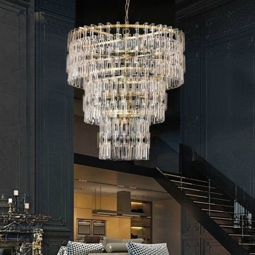 Lampadario in stile - ECOS - K-LIGHTING - in cristallo / in ottone / da 12 lampadine
