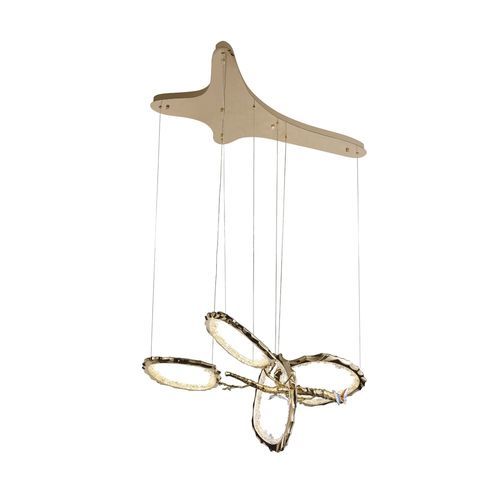 Lampadario design originale - LINE PARODI SMALL - K-LIGHTING - in acrilico / in lega / in zinco