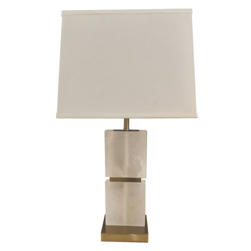 Lampada da tavolo - LINE UKLA - K-LIGHTING - in ferro / in tessuto / in alabastro
