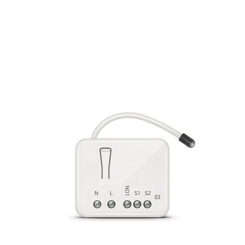 Attuatore di commutazione per sistema domotico - MICRO - Zipato - su guida DIN / per uso residenziale / da interno