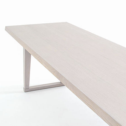 Tavolo da pranzo contemporaneo - EVE - arianeske - in legno / rettangolare / allungabile