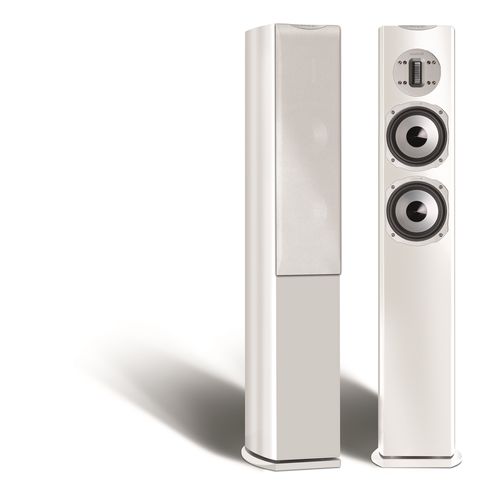 Altoparlante a colonna - CHROMIUM STYLE 6 - Quadral - residenziale / da interno / in alluminio