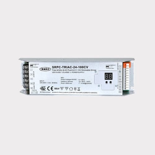 Alimentazione elettrica AC/DC - MYLA - OGGI LUCE - da incasso / ad uscita semplice / professionale