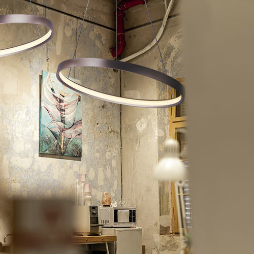 Lampada LED - INDIO - OGGI LUCE - a sospensione / in acciaio / contemporanea