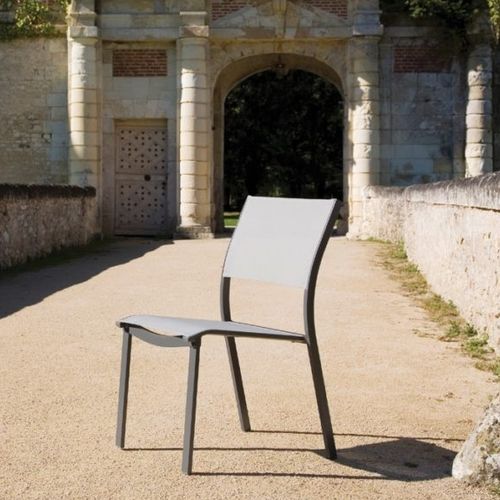 Sedia contemporanea - MISTRAL - Ezeis - da giardino / da interno / in tela