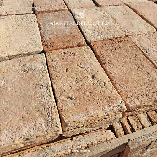Pavé in terracotta - Lotto 001 - MAESTRI DEL COTTO - per esterni / da interno / anticato