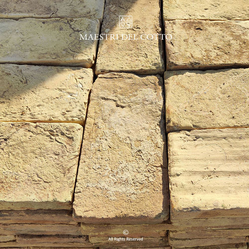 Pavé in terracotta - Lotto 007 - MAESTRI DEL COTTO - anticato / aspetto terracotta / rettangolare