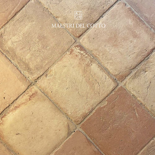 Piastrella in terracotta - COTTO MULTICOLOR VISSUTO - MAESTRI DEL COTTO - finitura naturale / personalizzata / da interno
