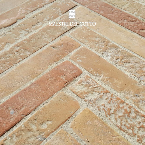 Piastrella in terracotta - COTTO ANTICO BUTTERO MULTICOLOR - MAESTRI DEL COTTO - finitura naturale / da interno / da sala