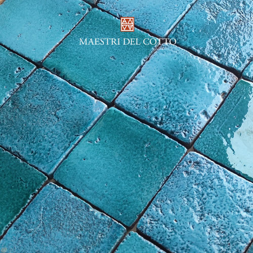 Piastrella in terracotta - COTTO SMALTATO SARDEGNA - MAESTRI DEL COTTO - smaltata / da interno / da bagno