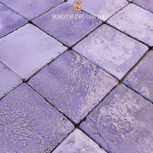 Piastrella in terracotta - COTTO SMALTATO LAVANDA - MAESTRI DEL COTTO - smaltata / da interno / da bagno