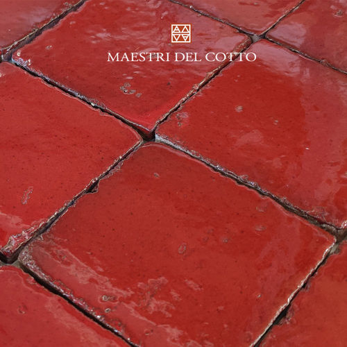 Piastrella in terracotta - COTTO SMALTATO SELENIO - MAESTRI DEL COTTO - lucida / smaltata / da interno