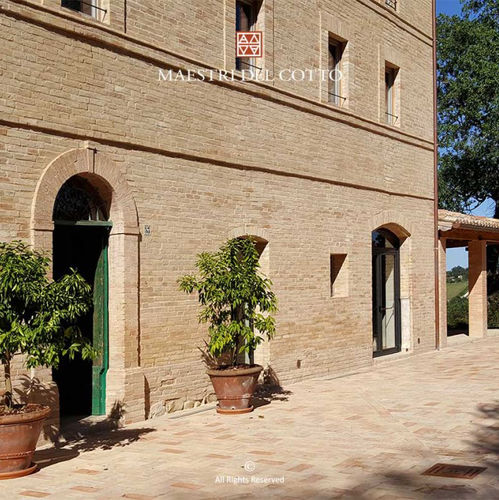 Pavimento in terracotta - MATTONE ANTICO DI RECUPERO - MAESTRI DEL COTTO - per esterni / per gradini / per esterno