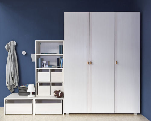 Armadio contemporaneo - DE BREUYN - in legno massiccio / in faggio / con ante battenti