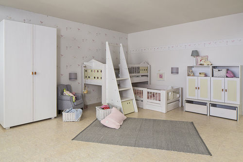 Cameretta bianca - DEBE.DELUXE : KIDS' ROOM 05 - DE BREUYN - unisex / per neonato