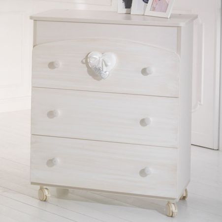 Cassettone contemporaneo - ELEGANCE - Baby Expert - in legno / per bambini / con rotelle