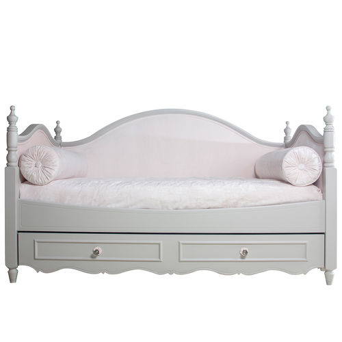 Dormeuse classica - CHARLOTTE - AFK - in tessuto / in legno