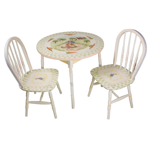 Set tavolo e sedia classico - ENCHANTED FOREST  - AFK - da interno / in legno / per bambini