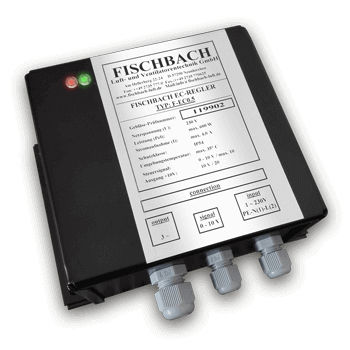 Regolatore di velocità per sistema di ventilazione - EC - Fischbach Luft- und Ventilatorentechnik GmbH
