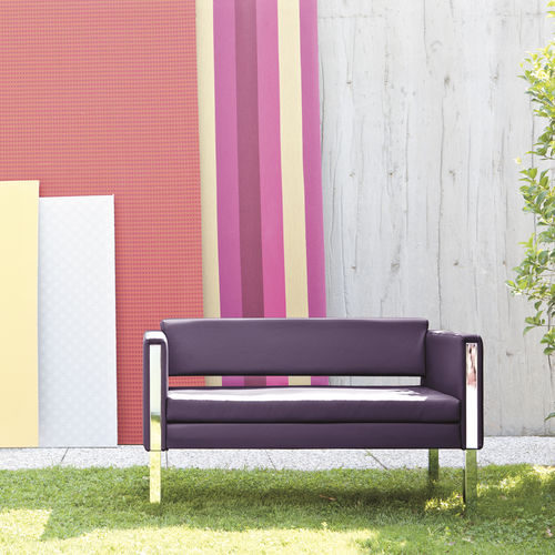 Divano contemporaneo - ONLY - Milani - da esterno / in tessuto / per uso contract