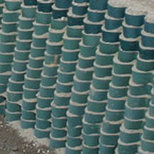 Geocella antierosione - GEOWEB® RETAINING WALLS - Presto Geosystems - per stabilizzazione del terreno