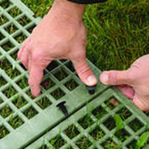 Geogriglia di drenaggio - GEORUNNER® SCOUR PROTECTION - Presto Geosystems - per fondazione