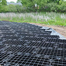 Geogriglia di consolidamento - GEOTERRA®  - Presto Geosystems - per stabilizzazione dei terreni / per strada