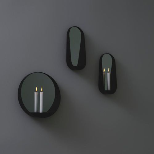 Specchio a muro - GLIM - Gejst - contemporaneo / rotondo / ovale