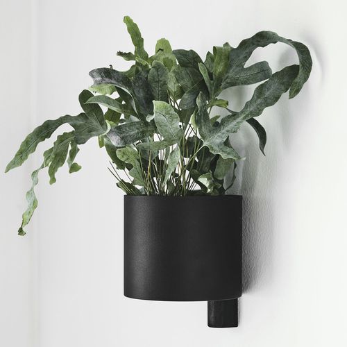 Vaso da giardino in acciaio - KOLLAGE   - Gejst - in rovere / da parete / altre forme