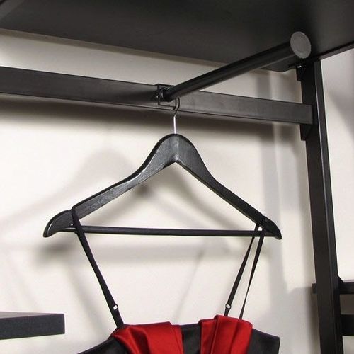 Espositore per abbigliamento - VRKDB4F-8SH-1H - UDIZINE.com - da parete / in metallo / unilaterale