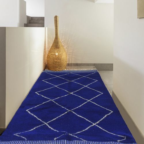 Tappeto contemporaneo - Essaouira - AFK Living - a quadretti / in lana / rettangolare