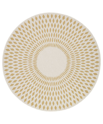 Tappeto contemporaneo - ILLUSION - AFK Living - a motivi / in polipropilene / rotondo