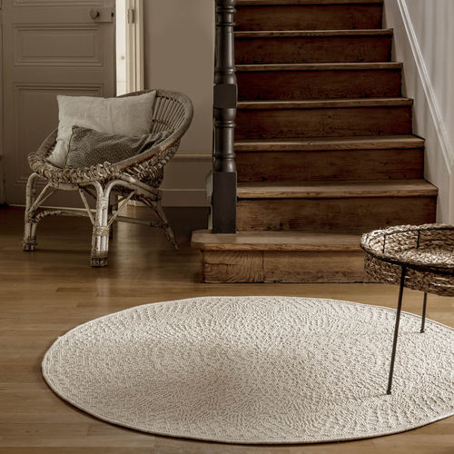 Tappeto contemporaneo - CROCHET - AFK Living - a motivi / in polipropilene / rotondo