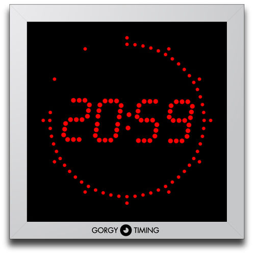 Orologio contemporaneo - LEDI® 5.60 - Gorgy Timing - a muro / digitale / per ufficio