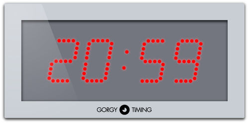 Orologio contemporaneo - LEDI® 7 - Gorgy Timing - a muro / digitale / in alluminio