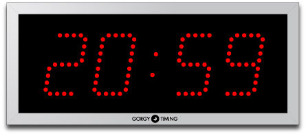 Orologio contemporaneo - LEDI® 10 - Gorgy Timing - a muro / digitale / in alluminio