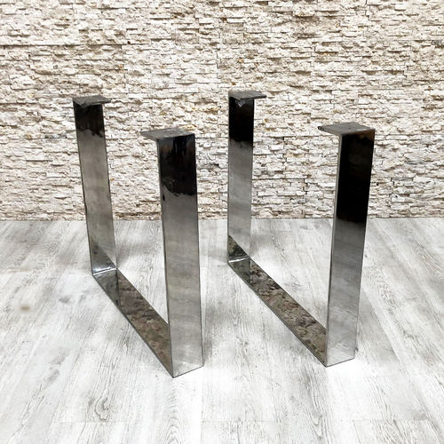 Base per tavolo in acciaio inossidabile - PEUTAU11 - ARRELART - contemporaneo / doppio