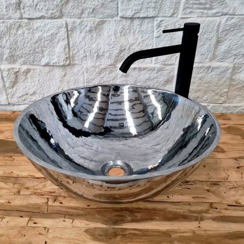 Lavabo da appoggio - LAVMET6 - ARRELART - in ottone / personalizzabile / su misura