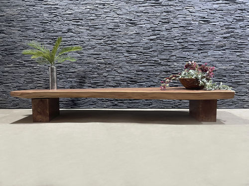 Mobile porta TV contemporaneo - MTV9 - ARRELART - lowboard / in legno massiccio / incolore