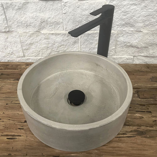 Lavabo da appoggio - LAVTER1373 - ARRELART - in terrazzo / personalizzabile / su misura