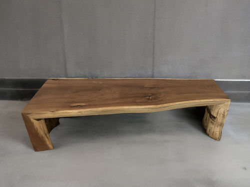 Panca design originale - NADINE - ARRELART - in teak / senza schienale / senza braccioli