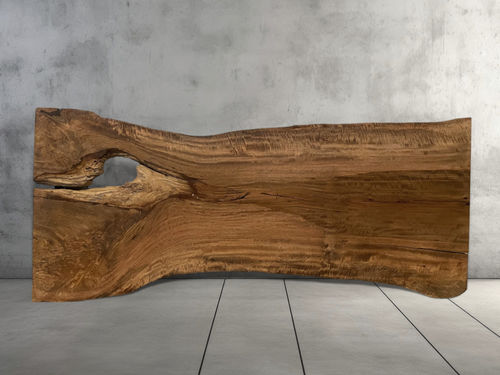 Testiera per letto matrimoniale - LAVINIA - ARRELART - design originale / in legno massiccio / incolore