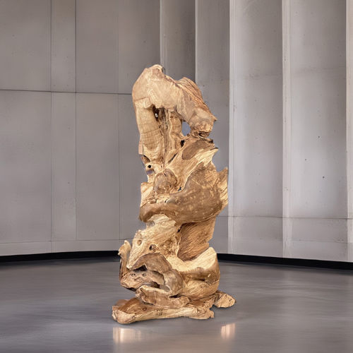 Scultura in teak - SUZANNE - ARRELART - in legno con vernice di protezione satinata / da esterno / a pavimento