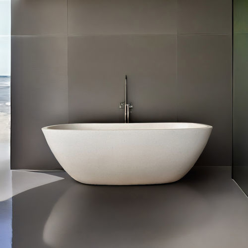 Vasca da bagno ovale - SAUNT TROPEZ - ARRELART - da appoggio / per ambiente abitativo / in composito