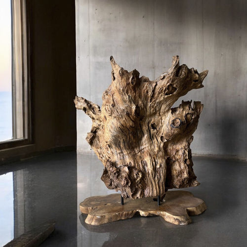 Scultura in teak - SAONA - ARRELART - in metallo / fatta a mano / a pavimento