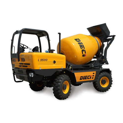 Autobetoniera diesel - AB L 3500 T - DIECI - per cantiere / per galleria / di carico