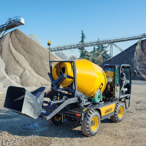 Autobetoniera diesel - AB F 7000 CCS - DIECI - per cantiere / di carico