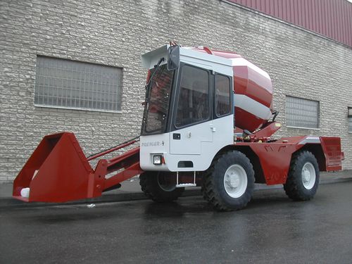 Autobetoniera per cantiere - PREMIER - 4 - Partindus - diesel / di carico / Tier 3
