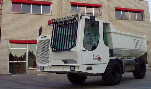Camion ribaltabile a scarico posteriore - TRANSPORTER 15 - Partindus - gommato / diesel / per cantiere